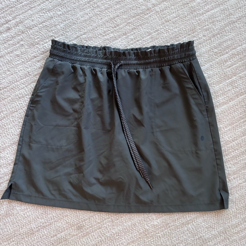 Apana Charcoal Golf Tennis Skort Skirt